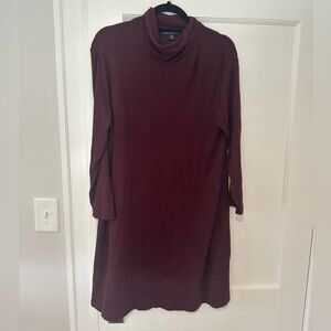 American eagle mock neck shift dress